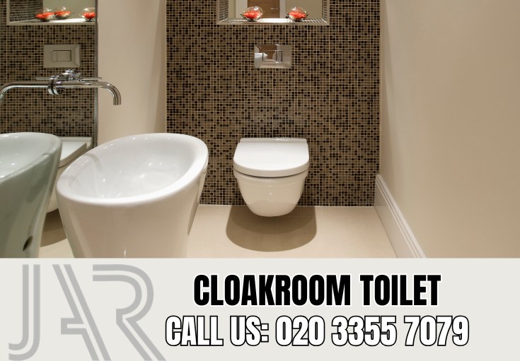 Cloakroom and Downstairs Toilet Installation by Islington Bathroom Fitters